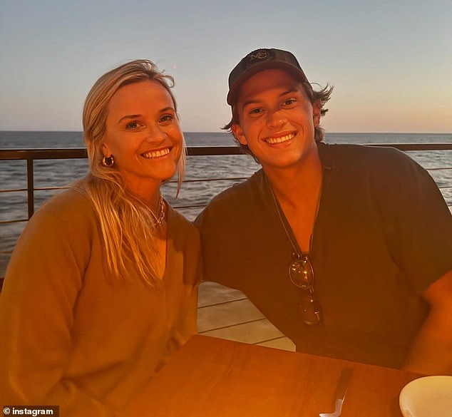 Reese Witherspoon is spending quality time with her eldest son Deacon Phillippe, 20, this summer in Los Angeles before he returns to New York for college