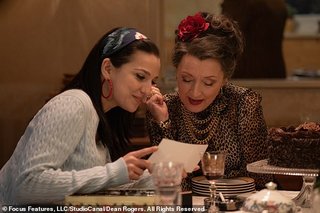 Lesley recently starred Amy Winehouse's Aunt Cynthia in this year's biographical drama Back To Black (pictured with Marisa Abela)