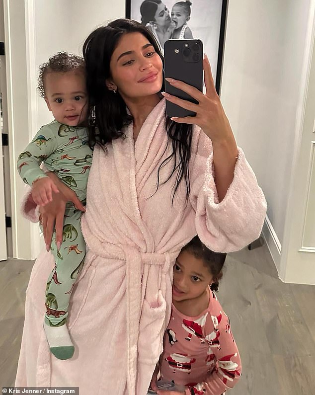 Mother-of-two Kylie shares her kids with ex Travis Scott, 33