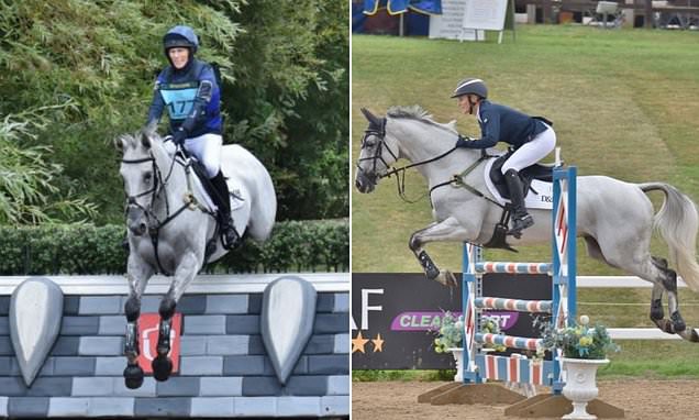 Ex Olympian Zara Tindall impresses on her beloved horse Classicals Euro Star at the NAF