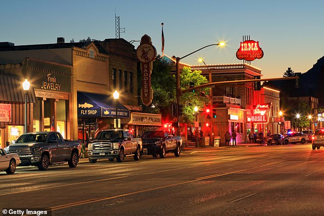 Idaho, Montana and Wyoming, the town of Cody, Wyoming, is seen here, are all now pushing for the grizzly to be taken from the protected list to manage the amount of them by hunting