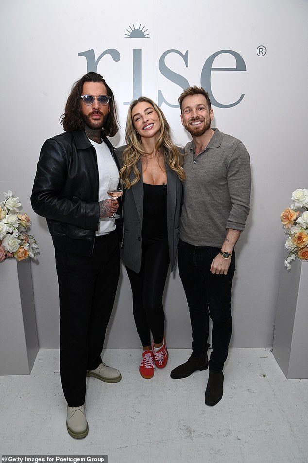 However, his signing may come as a surprise to some viewers, given his friendship with Zara McDermott, 27, and her boyfriend Sam (L-R Pete, Zara, Sam)