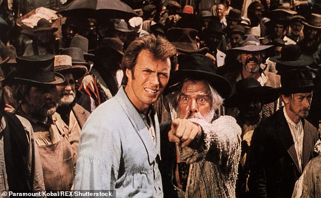 Family films, including 1969 musical Paint Your Wagon with Lee Marvin and Clint Eastwood (pictured), have had their ratings increased because of new sensitivities about references to sex and language. It has gone from a PG to a 12 rating