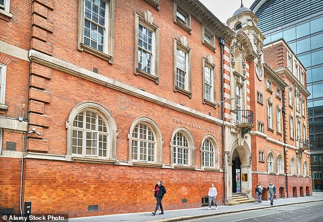 Pupils at David Game College (pictured) in London will abandon their textbooks and lectures in favour of laptops and headphones as they prepare for their GCSEs