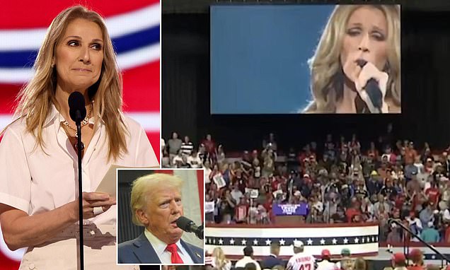 Celine Dion blasts Donald Trump after discovering he used her iconic song at a campaign