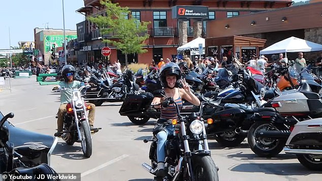 Over half a million people flocked to South Dakota this week for the annual Sturgis Motorcycle Rally - although it is known for bringing more than biker-heads to the Black Hills