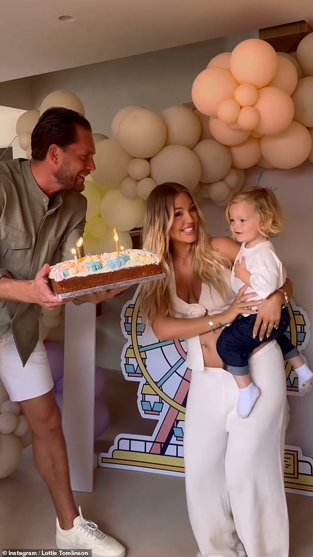 The influencer, 25, shared the wild birthday celebrations with her 4.8million Instagram followers, giving them a glimpse behind the scenes and re-posting their birthday tributes