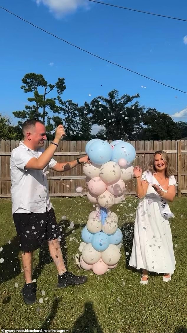 The Munchausen-by-proxy victim, 32 ¿ who recently fired back at rumors that Ken is not the father of her baby ¿ took to her Instagram on Saturday to share a video of an adorable reveal party