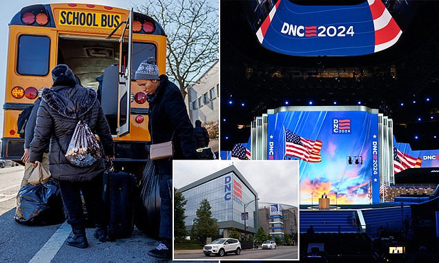 Chicago could see THOUSANDS of illegal migrants bussed in ahead of the Democratic National