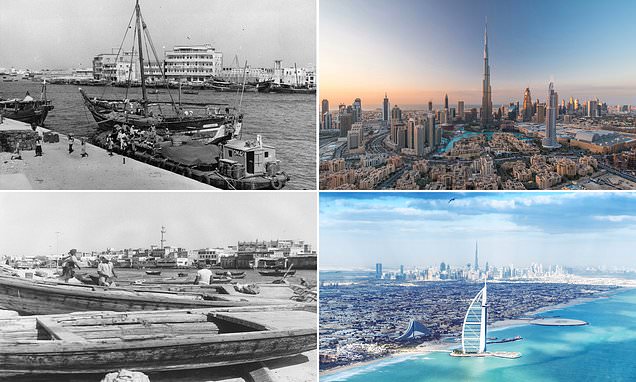 Then and now: Fascinating historical photos show how Dubai changed from a simple fishing