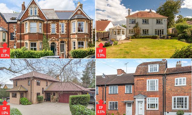 Britain's property winners and losers: The areas where prices are rising fastest