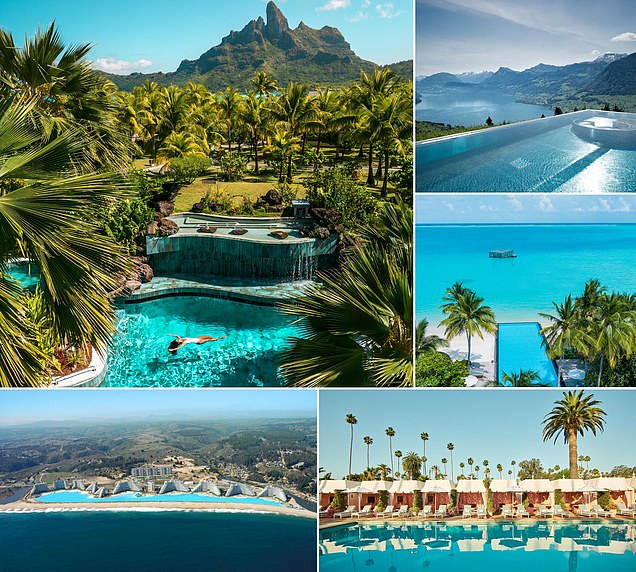 Splash hits! From a Beverly Hills hotel to a South American pool so big you can SAIL on