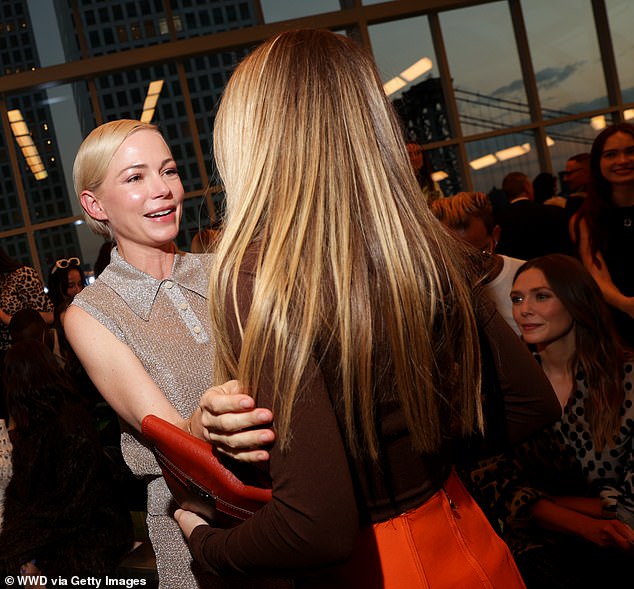 Later, Williams was pictured greeting King and sharing a sweet moment with the actress