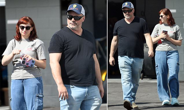 Matt LeBlanc goes car shopping with daughter Marina, 20, on rare family outing in Los