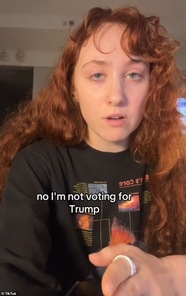 At one point during the nearly three-minute video, Roan expressed, 'Hear it from my mouth, if you're still wondering. No, I'm not voting for Trump'