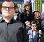 eURN: AD*183497467

Headline: Cast member Jack Black poses with his wife Tanya Haden and son Thomas at the premiere of the film "Goosebumps," in Los Angeles
Caption: Cast member Jack Black (R) poses with his wife Tanya Haden and son Thomas at the premiere of the film "Goosebumps," in Los Angeles, California October 4, 2015. REUTERS/Danny Moloshok
Photographer: DANNY MOLOSHOK
Loaded on 04/10/2015 at 21:18
Copyright: Reuters
Provider: REUTERS

Properties: RGB JPEG Image (28291K 998K 28.4:1) 3500w x 2759h at 300 x 300 dpi

Routing: DM News : Wires (Reuters), GeneralFeed (Miscellaneous)
DM Showbiz : SHOWBIZ (Miscellaneous)
DM Online : Online Previews (Miscellaneous), CMS Out (Miscellaneous)

Parking: