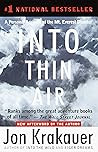 Into Thin Air by Jon Krakauer Into Thin Air by Jon Krakauer