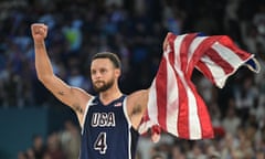 Steph Curry shot 8-of-12 from three in the Olympic gold medal final.