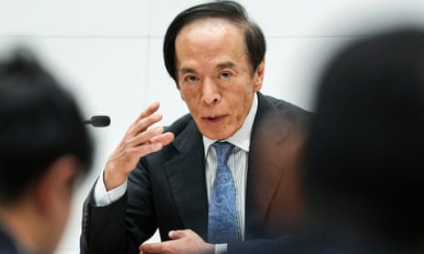 Governor of Bank of Japan Kazuo Ueda speaks during a news conference after a two-day monetary policy meeting at its headquarters in Tokyo, Japan, on Wednesday.