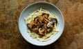 Mushroom ragout.