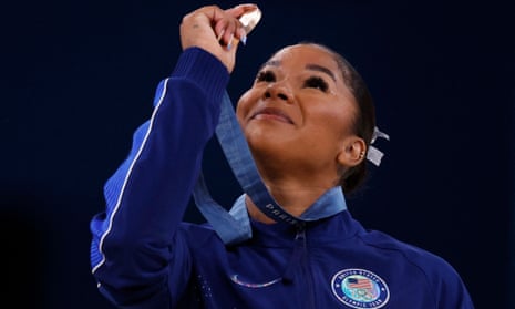 Jordan Chiles initially took third in the floor exercise final after her score was adjusted by an inquiry now declared void.