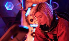 Jodie Whittaker as the Doctor.