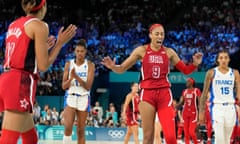 A’ja Wilson led the US in scoring (21) in the women’s basketball final. 