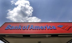 The man was changing the lock to a Bank of America room that leads to the ATM.