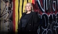 Emma Hayes is head coach of the United States women's national team and photographed in front of graffiti in the Brick Lane area of London.