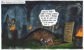 Martin Rowson on Tory attempts to discredit Labour – cartoon