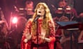 Florence and the Machine performing at Royal Albert Hall with Jules Buckley and his Orchestra.