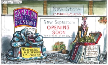 Martin Rowson on Nigel Farage’s eighth bid to become an MP – cartoon