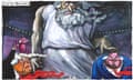 Martin Rowson on Donald Trump and divine intervention – cartoon