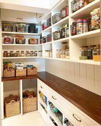 Top 31 Walk-In Pantry Ideas for Maximized Storage & Style | Home Design - placeideal.com