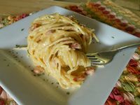 Sweet & Savory: 15 Minute Smoky Spaghetti Carbonara