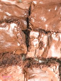 These brownies are so good! They are cakey and chocolatey with the best chocolate frosting! #brownies #chocolate #chocolatefrosting #brownierecipe #desserts #dessert #sweets #sweettreats #chocolatechunkbrownies