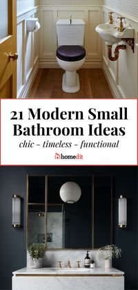 Looking to makeover your small bathroom on a budget? Take a look at our roundup of 10 stylish and modern narrow and small bathroom design ideas for 2024. Whether you're after small bathrooms with showers, small powder room designs, or space-saving bathroom ideas, we've got you covered with the top small space bathroom ideas! home décor tips