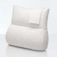 Sleep Number reading pillow that comes with cotton pillowcases provides comfort & support for when you read or watch TV in bed. Buy yours today! Sleep Number Rest & Read Pillow