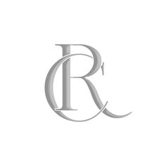 the letter r is made up of white paper