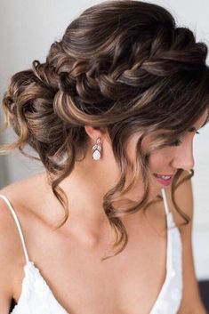 Ponytail Bridesmaid, Bridal Chignon, Updo Prom, Hairstyles Ponytail, Quinceanera Hairstyles, Hairstyles Bridesmaid, Quince Hairstyles, Hairstyles Updo, Elegant Wedding Hair