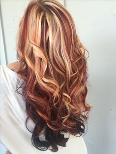 Hair Colours, Hair Couler, Red Blonde, 2024 Wishlist, Hair Color Auburn, Perfect For Me, The Salon, Hair Colors, Cut And Color