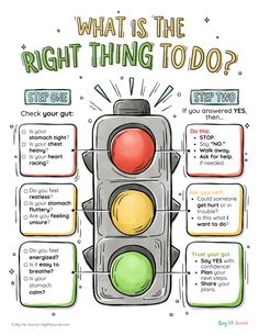 What is the Right Thing to Do - Big Life Journal.pdf Big Life Journal, School Guidance Counselor, Guidance Counselor, Counseling Worksheets, Trust Your Gut, Child Therapy, School Study, Counseling Resources, Life Journal