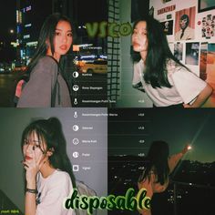 Disposable Effect Vsco, Photo Edit Recipes, Pic Edits Ideas, Ig Editing Ideas, Ig Vintage Filter, Polaroid Picture Editing, Disposable Filter Vsco, Vsco Disposable Filter, Retro Filter Vsco