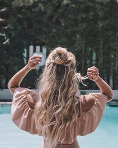 Everyday Hairstyles, Long Fringe Hairstyles, Fishtail Hairstyles, Headbands For Short Hair, Natural Braided Hairstyles, Top Knot Hairstyles, Cut Her Hair, Bun Hairstyles For Long Hair, Fringe Hairstyles