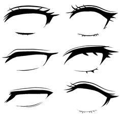 the different types of eyes and lashes