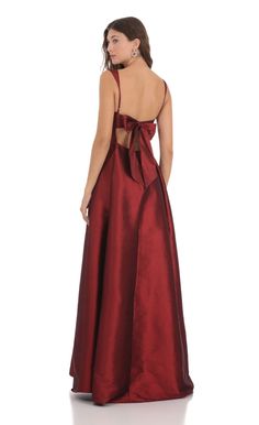 Square Neck Fit and Flare Maxi Dress in Maroon | LUCY IN THE SKY Flare Maxi Dress, Prom Dress Inspo, Burgundy Prom Dress, Prom Dress Inspiration, Maxi Dress Prom, Pretty Prom Dresses, Grad Dresses, Prom Outfits, Red Prom Dress