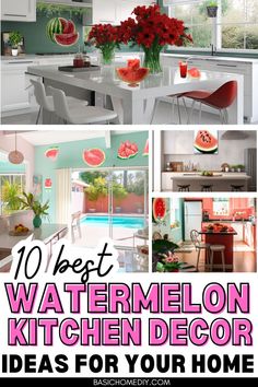 watermelon kitchen decor ideas for your home