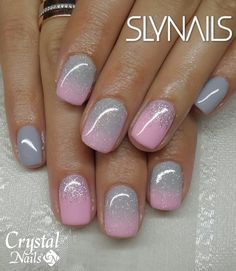 Nails Nail Swag, Colourful Nail Designs, Sns Nails Designs, Sns Nails Colors, Unghie Sfumate, Sns Nails, Nail Blog, Colorful Nail Designs, Crystal Nails