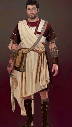 Roman Character Art, Roman Character Design, 19s Fashion, Ancient Roman Clothing, Roman Clothes, Roman Characters, Elder Scrolls Art, Amazon Warrior