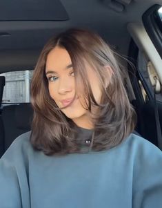 Lob With Light Layers, Long Face Framing Layers Short Hair, Lucy Hale Medium Length Hair, Haircuts Short To Medium Length, Brown Haircuts Short, Medium Length Haircut With Layers Red Hair, Medium Haircuts Face Framing, Mid 20s Hair Hairstyles For Women, Dark Brunette Medium Length Hair